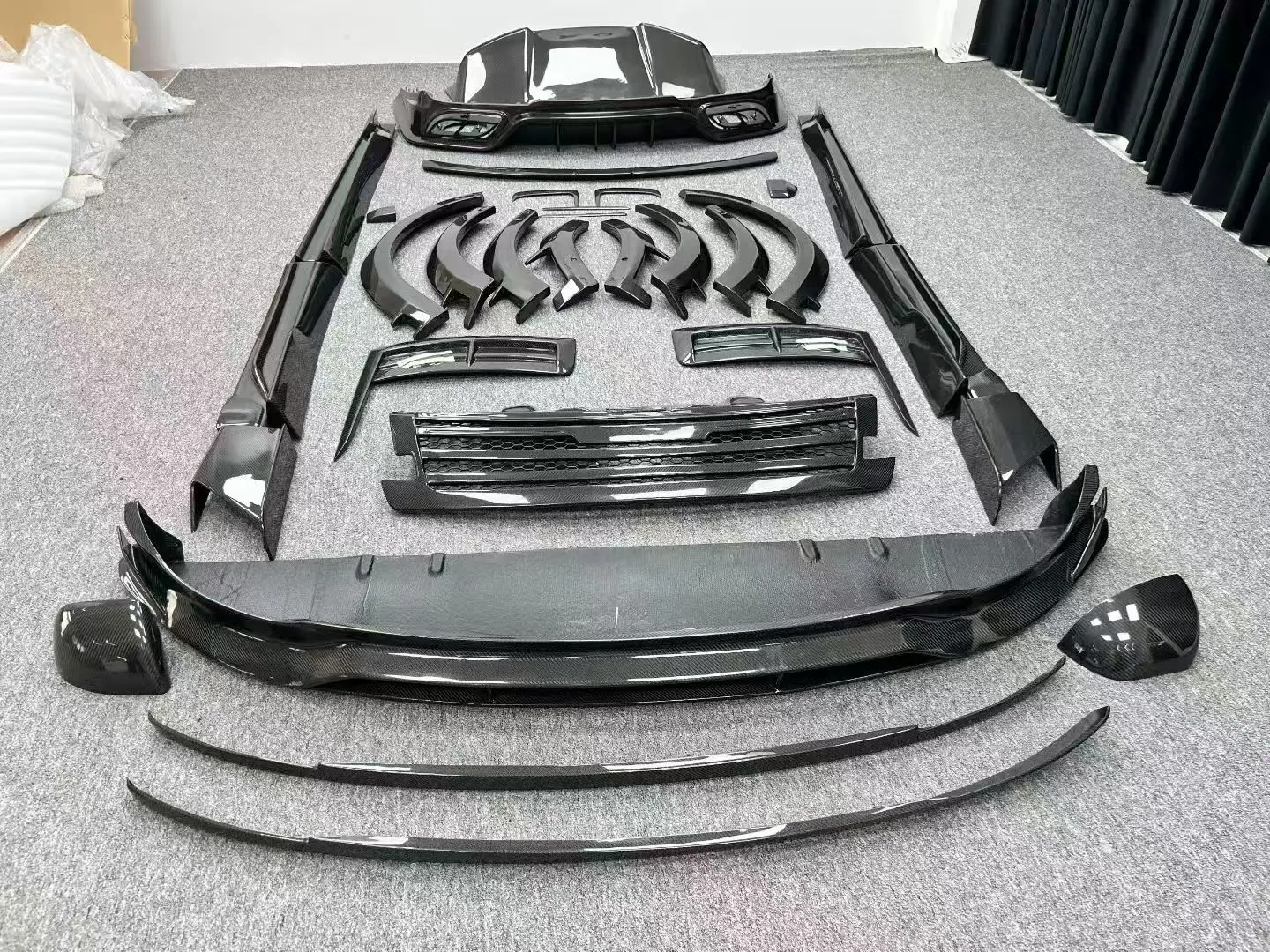 Top-ranking for Range Rover Autobiography Modified with MSY High-quality Carbon Fiber Body Kit Car Bumper