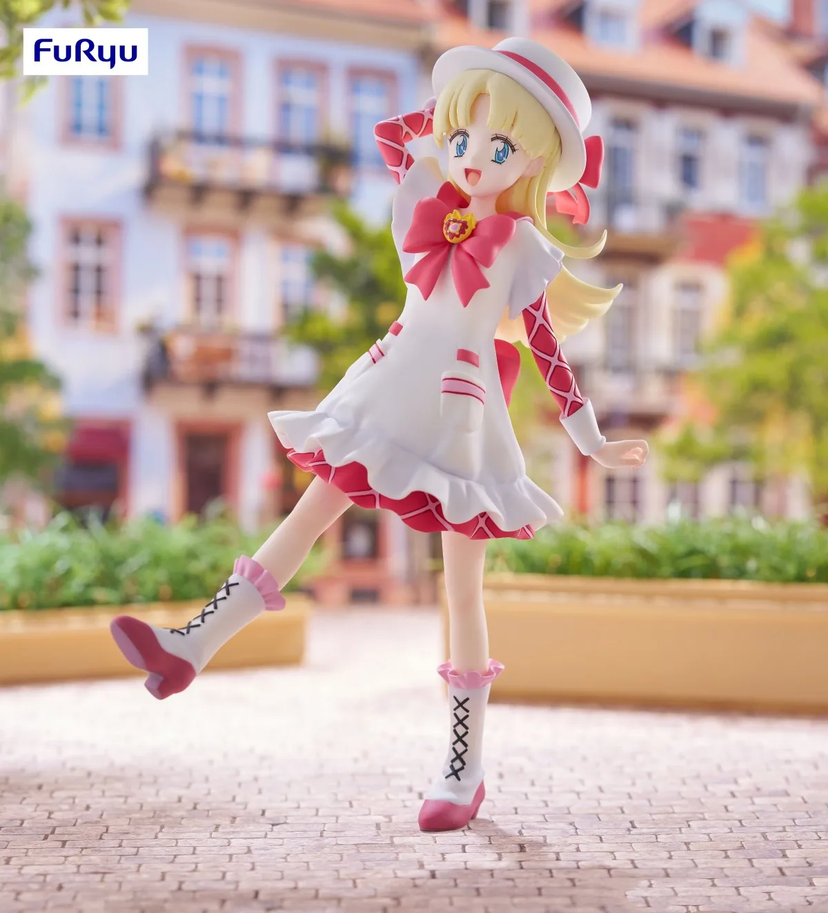 Original FuRyu Trio-Try-iT รูป Ashita no Nadja Applelield Action ตุ๊กตาของเล่น PVC Collection ตุ๊กตาของขวัญ