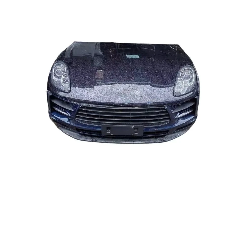 High Quality for Macan Front Bumper Grille Headlights Hood Radiator with Radar Harness Used Car Bumpers