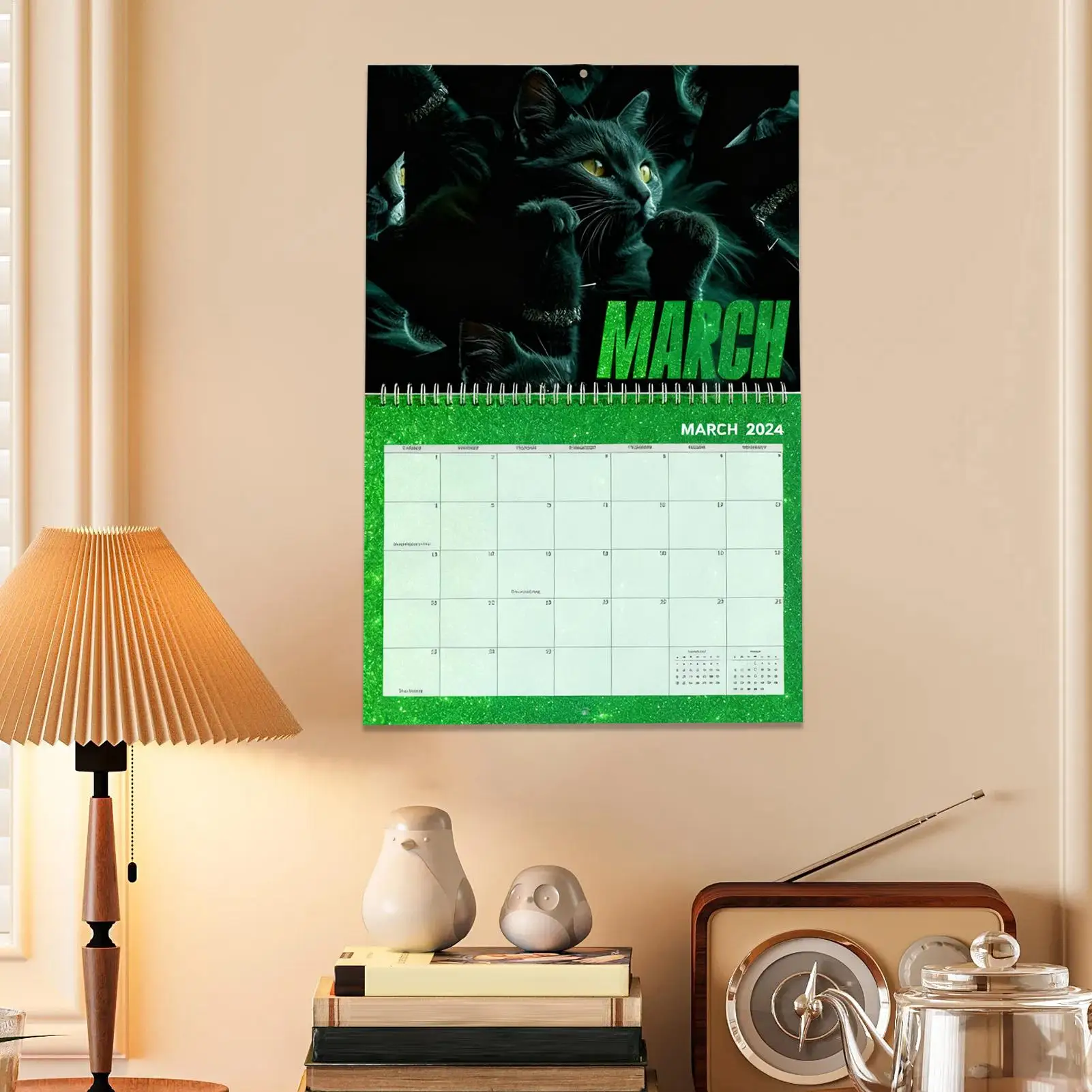 

Wall Calendar Cat 2026 Jan Dec 2026 Wall Planner Funny Cat Monthly Calendar For Home Living Room Study Room Office School Family