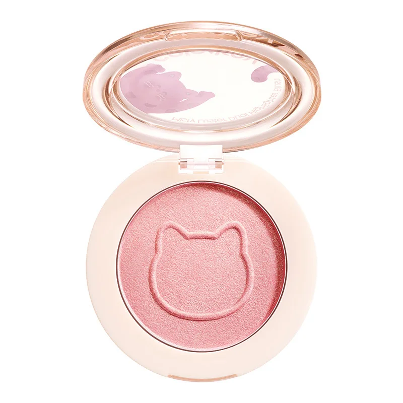 COLORKEY POKKY MAO MISTY LUSTER DUAL HIGHLIGHTER BLUSH 4G Blush Monochrome Matte Pearlescent Makeup Cosmetics