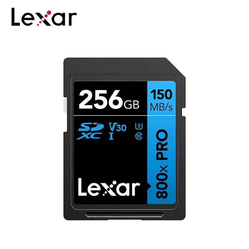 Original Lexar High-Performance 800x PRO SD Card 32GB 64GB 128GB 256GB UHS-I Card Memory Card for Camera U1 U3 Flash Card