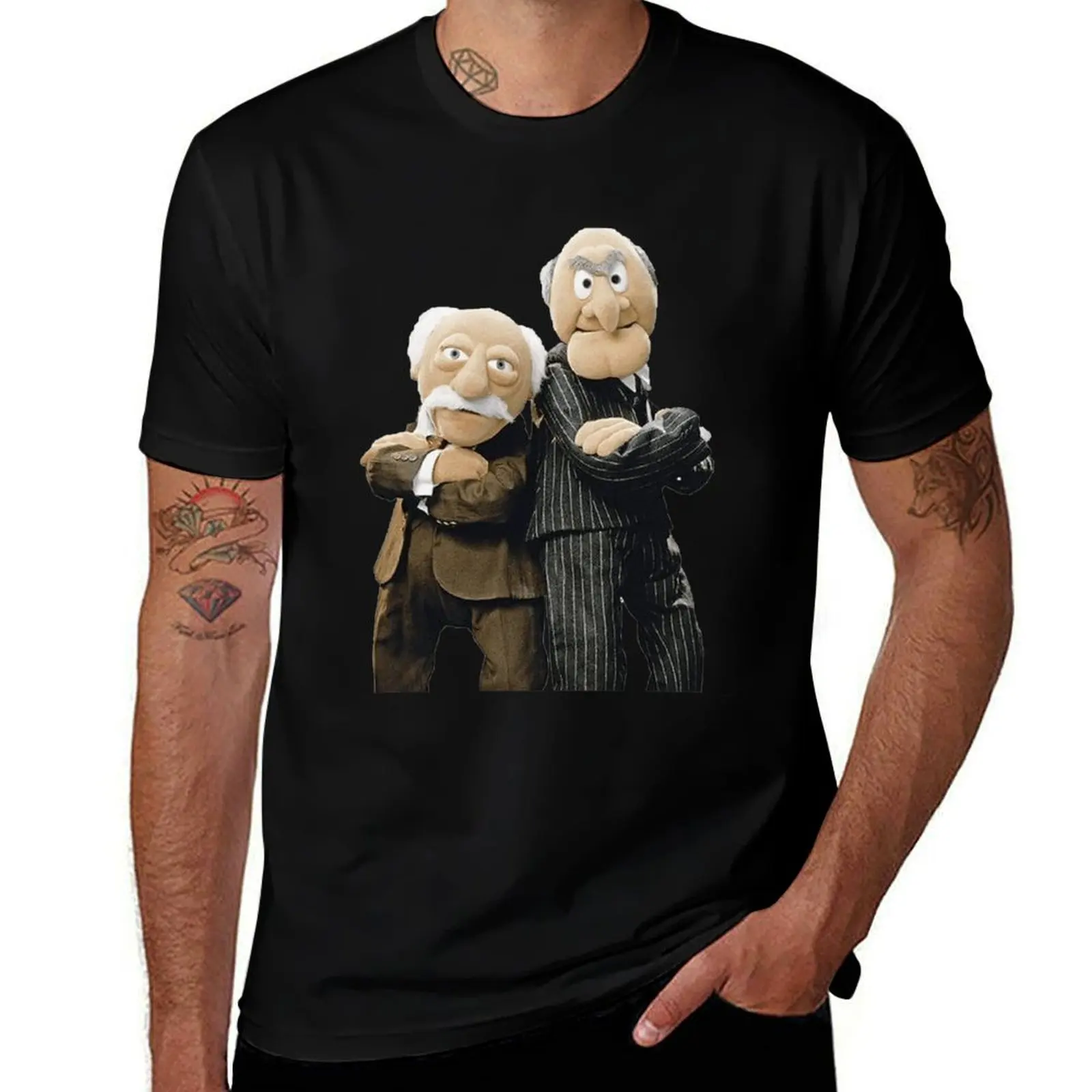 

Statler and Waldorf T-Shirt quick-drying korean fashion customs design your own mens graphic t-shirts