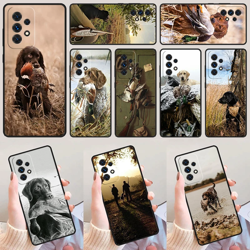 

Чехол для телефона с изображением утиной охоты для Samsung Galaxy A52 A72 A73 A20e A21S A50 A70 A11 A12 A42 A31 A40 A51 A71 A32 A80 A91