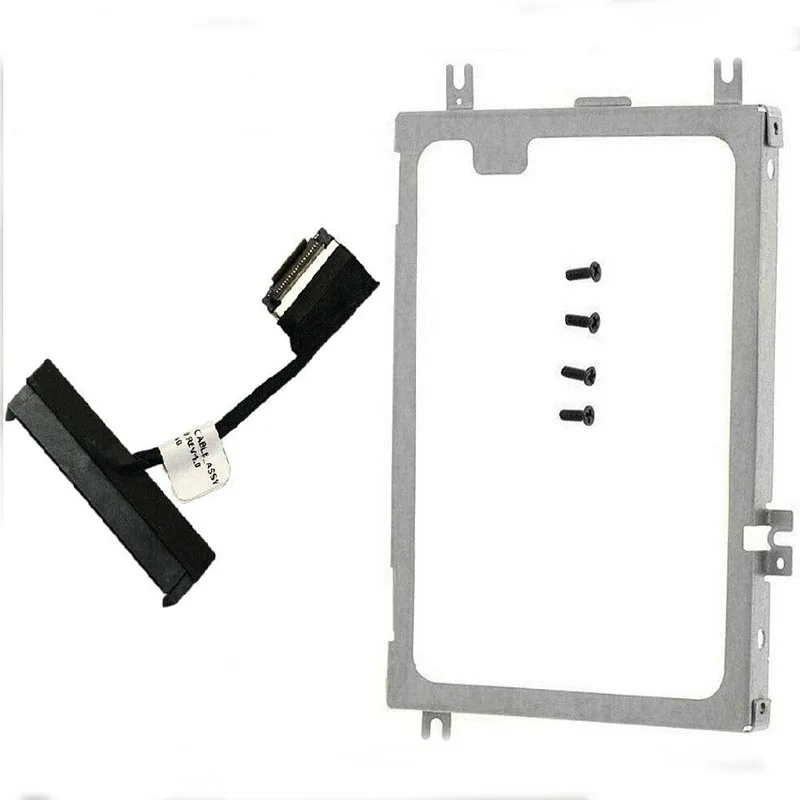 

New Hard Disk Cases with connector for Dell Latitude 5450 E5450 HDD Caddy with connector Hard Disk Drive Bracket Tray +screws