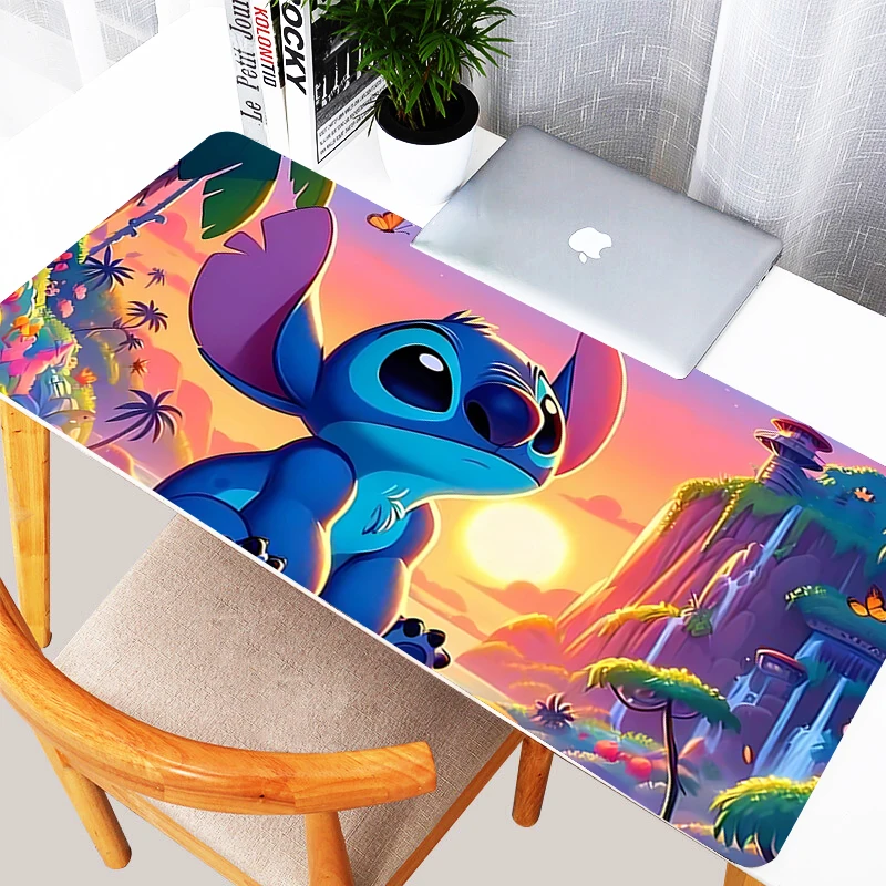 ponto kawaii gaming mouse pad esteira de mesa tapete de teclado grande esteira de mesa de computador presente da menina xxl 01