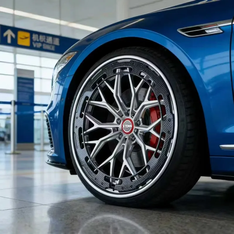 26 Style 18 19 20 22 24 Inch 5x114.3/5x112/5x130/6x139.7 Carbon Concave Forged Wheels For For Corvette For Land Rover F