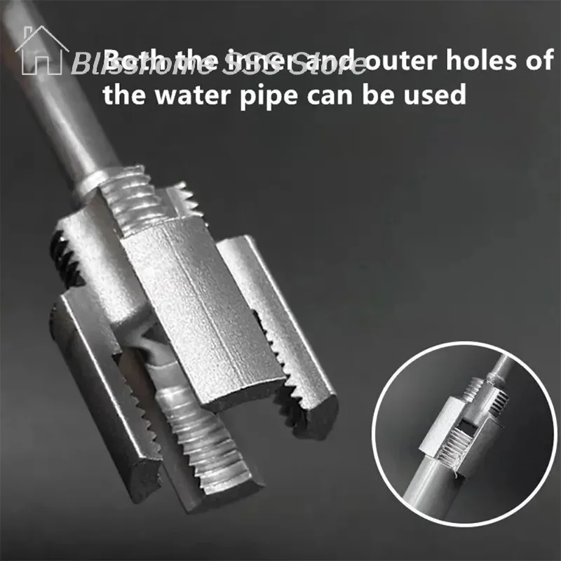 【S】New Design 1/2inch 3/4inch PPR/PVC Water Pipe Threader Tapping ToolInternal Thread External Thread Integrated Water Pipe