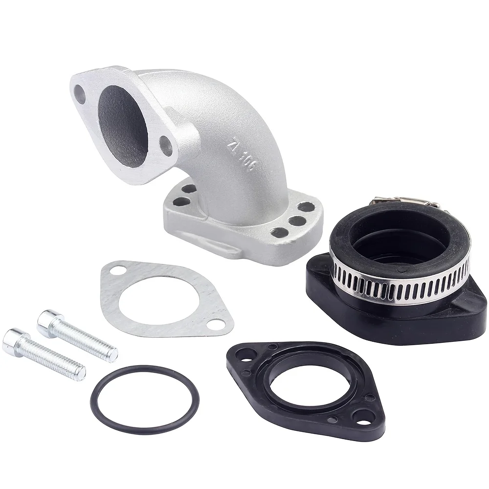 Colector de Admisión para Motocicleta, Adaptador de Goma para Carburador, Kit de Tubo de Admisión para VM22 PE19 PE26 Lifan YX Pit Dirt Bike