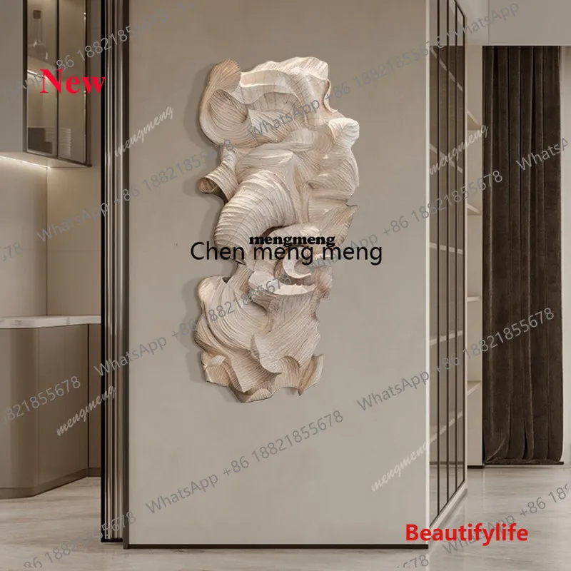 A55 Entrance entrance corridor aisle decorative painting 3D three-dimensional paper art high-end light luxury hanging painting