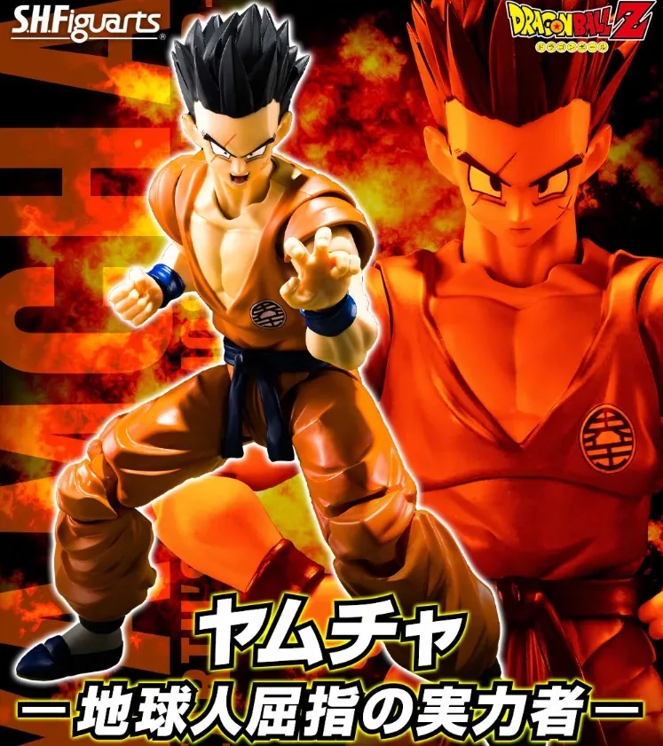 

In Stock Bandai S.H.Figuarts Dragon Ball SHF Yamcha Action Figure Toy Model Gift dragon ball z anime figure action figure