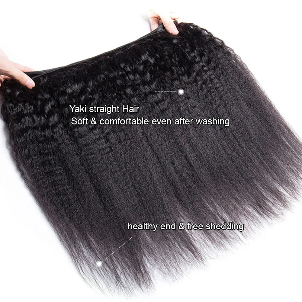 Megeen 12-32 дюйма, натуральные перуанские 100% человеческие волосы для наращивания, курчавые прямые волосы 1/3/4, двойные уточные волнистые волосы для женщин