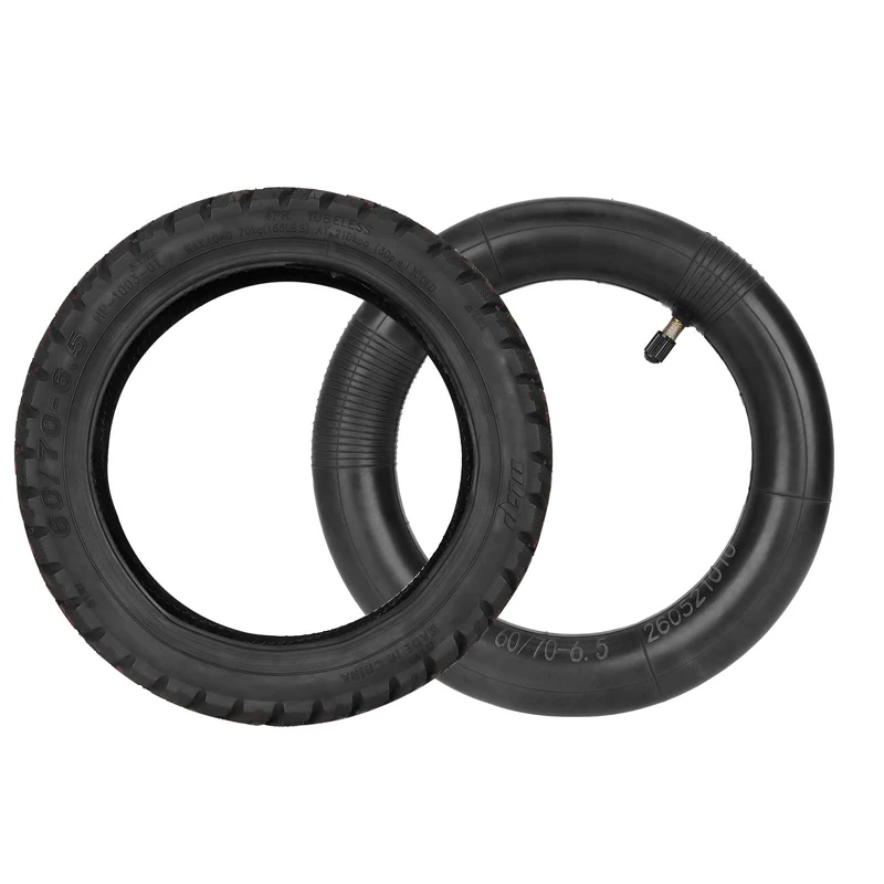 Ulip 60/70-6.5 على الطرق الوعرة إطارات دون أنابيب مقاومة للانفجار 10 بوصة الأنبوب الداخلي ل ناينبوت ماكس G30 سكوتر كهربائي استبدال الإطارات