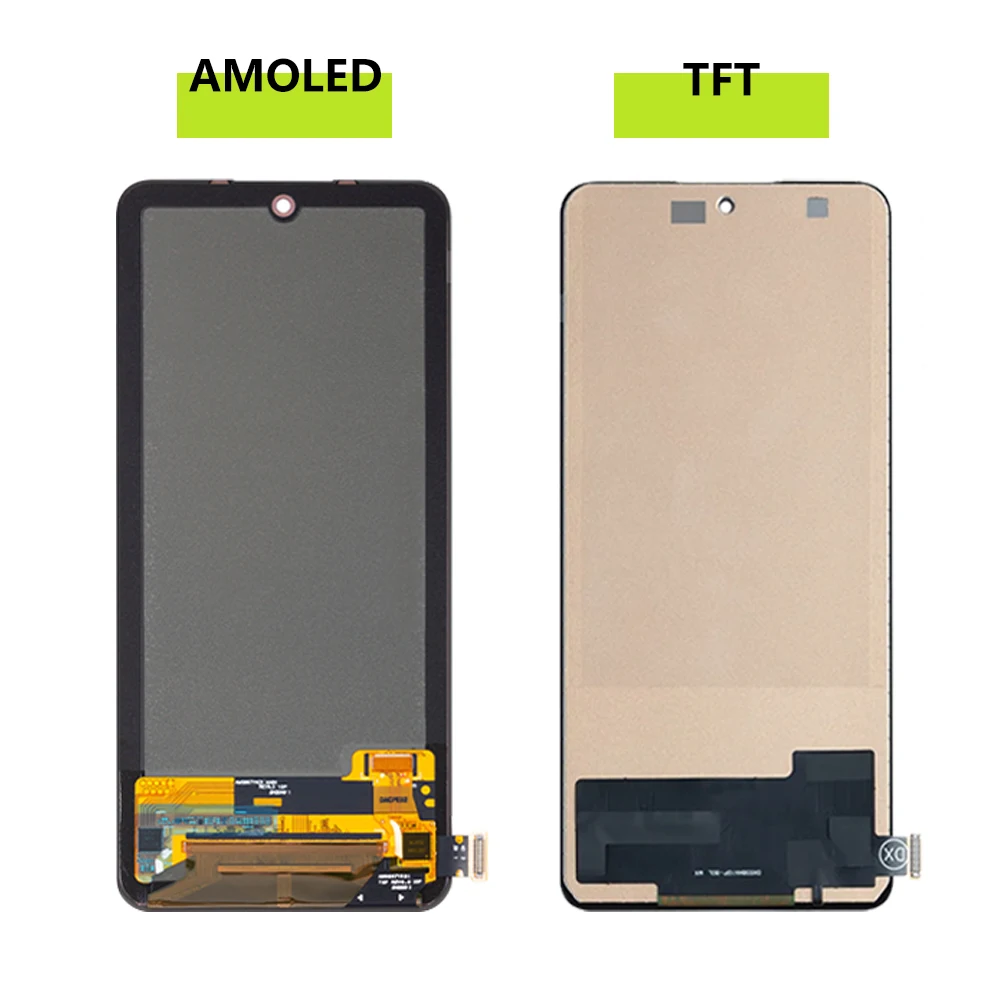 AMOLED for Xiaomi Redmi Note 10 Pro Lcd Display Digital Touch Screen with Frame Replacement for Redmi Note 10 Pro M2101K6G