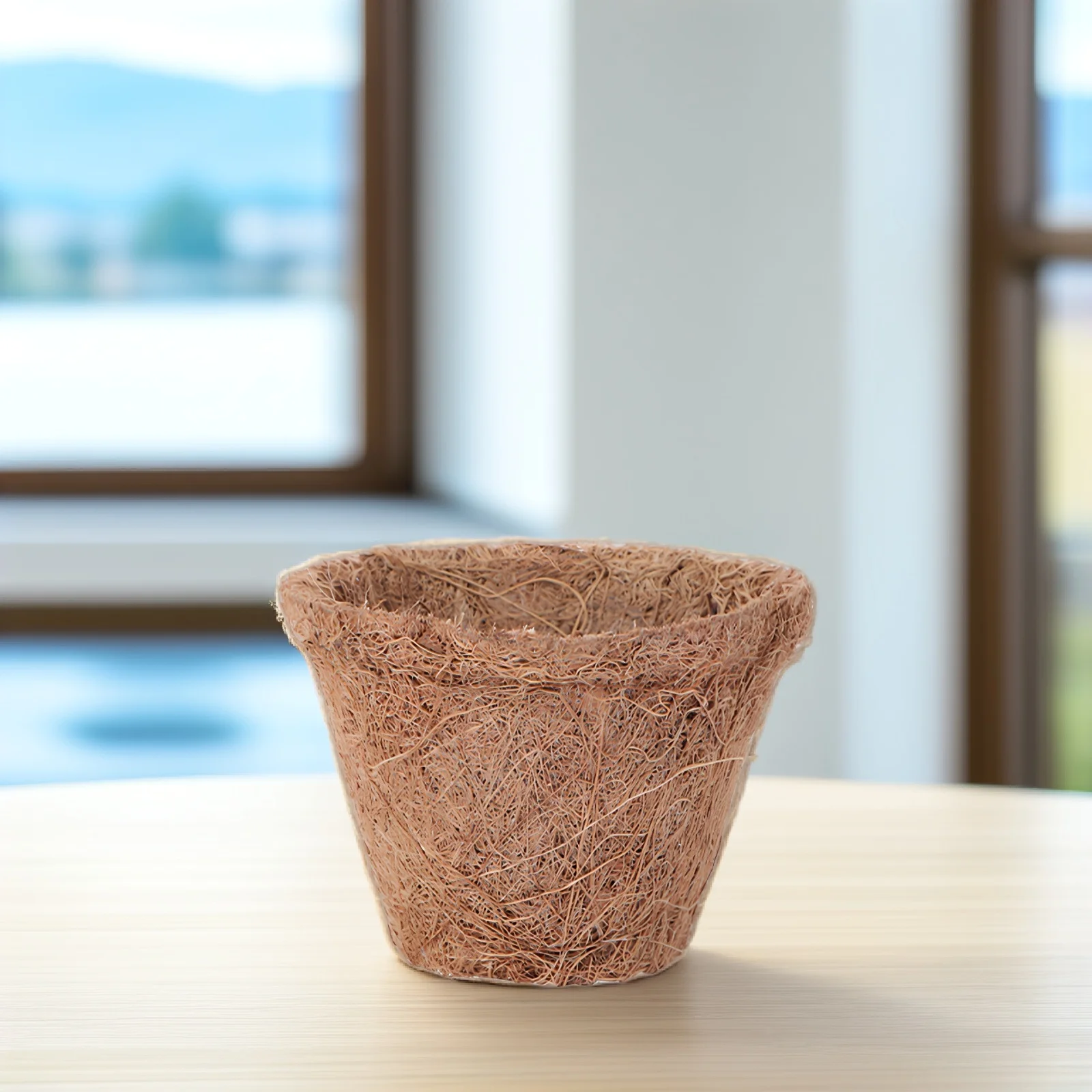 10 Pcs Coir Seedling Pot Plant Nursery Cup Gardening Starting Pots Container Flower Basket Plants
