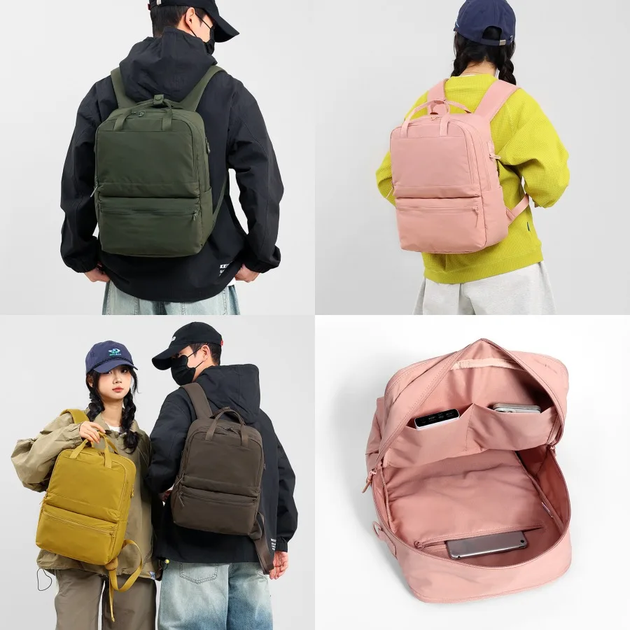 

【New style】New fashionable couple's travel backpack casual computer backpack simple large-capacity commuting student schoolbag