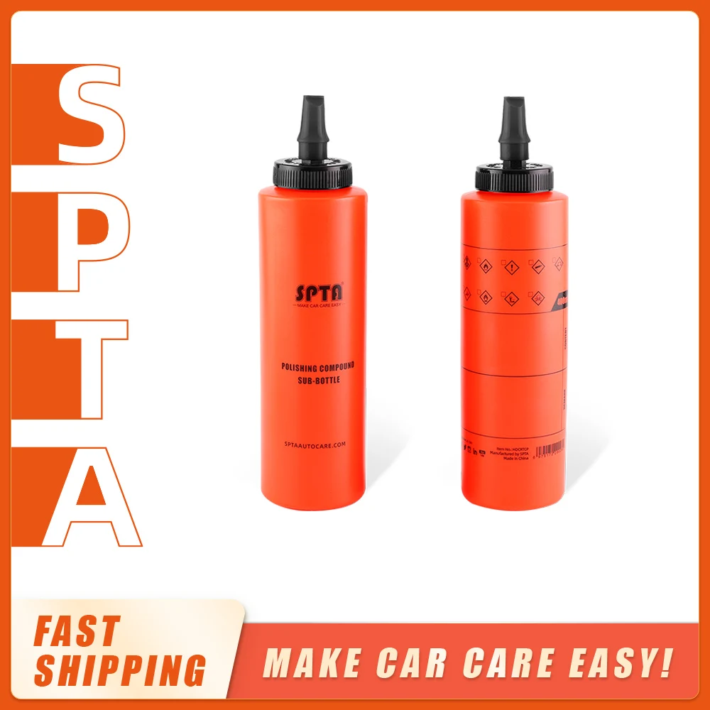 SPTA 400ml Car Wax Polish Liquid Sub-bottle Multi-function Auto Polishing Wax Sub-bottle Liquid Packing Bottle