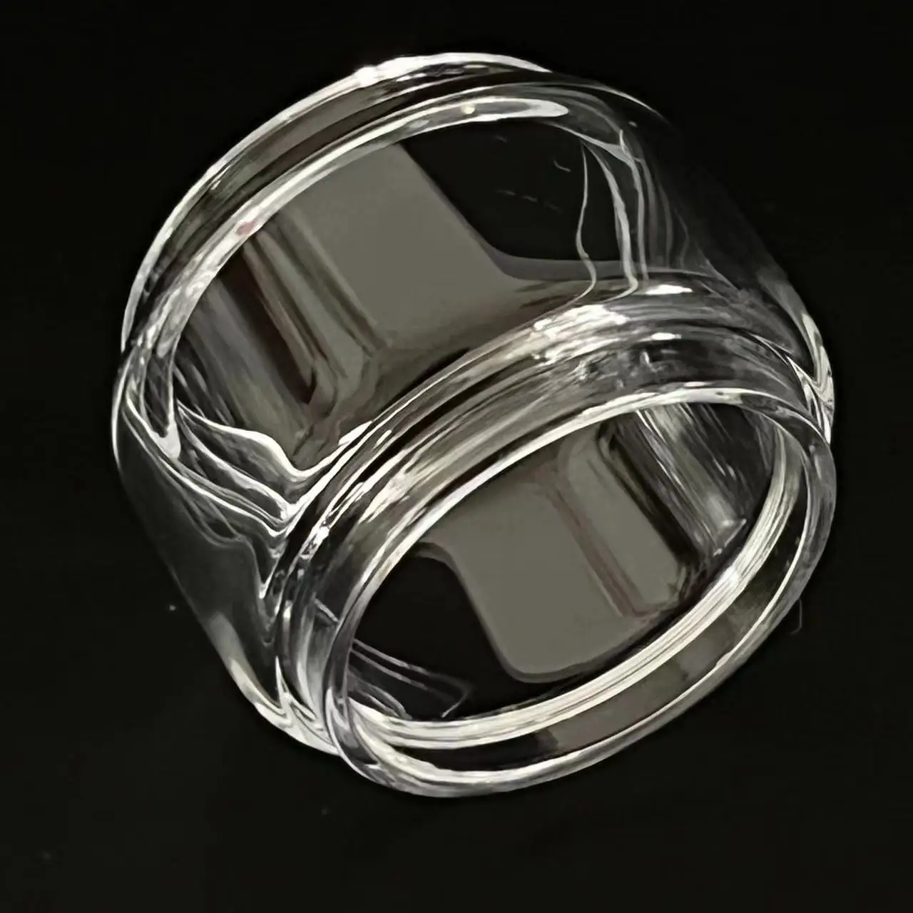 50PCS Glass Clear Cups Bulb Normal Bubble Transpareent Glass Tube for Sky Solo / Plus Zeus X Mesh Subohm Dead Rabbit V1/V2/V3