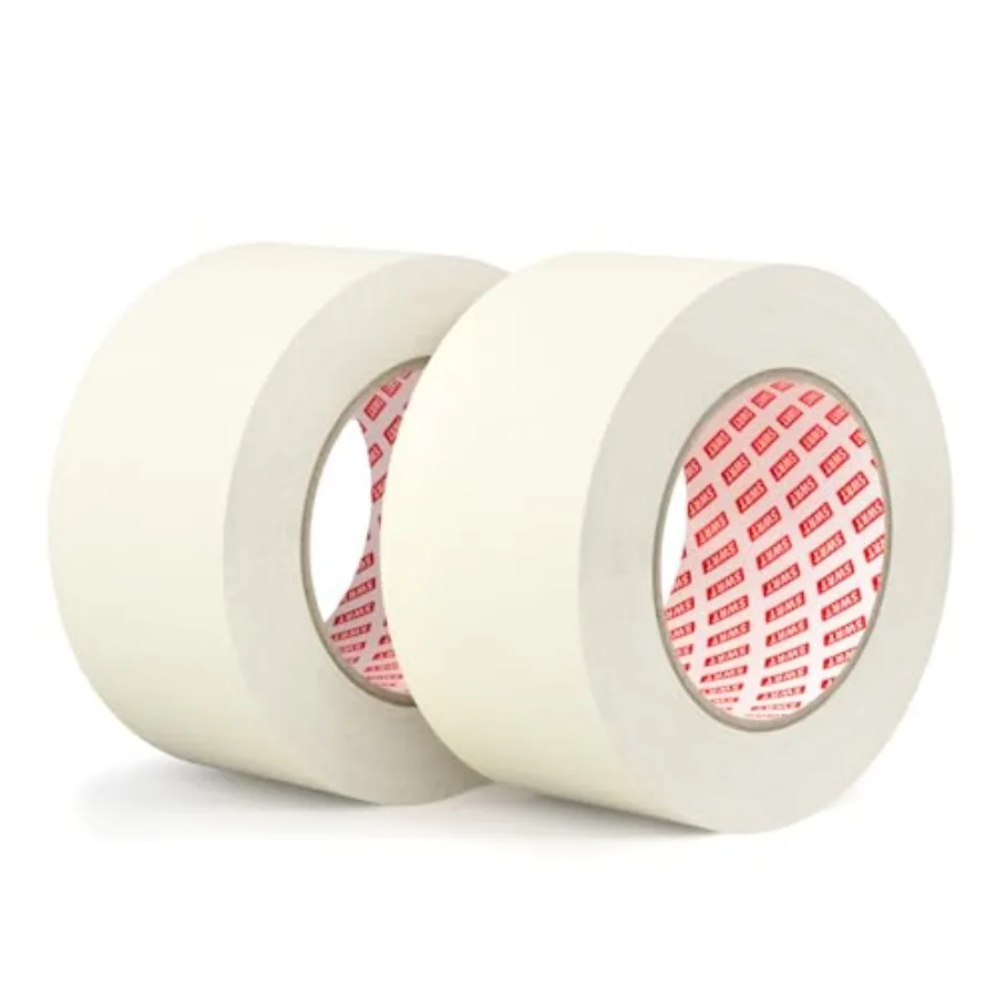 

Masking Tape Wide × 55Yds Rolls 110 Yards Total,General Purpose Pater's Tape with Strong Hold and Clean Removal, Ideal for Patg