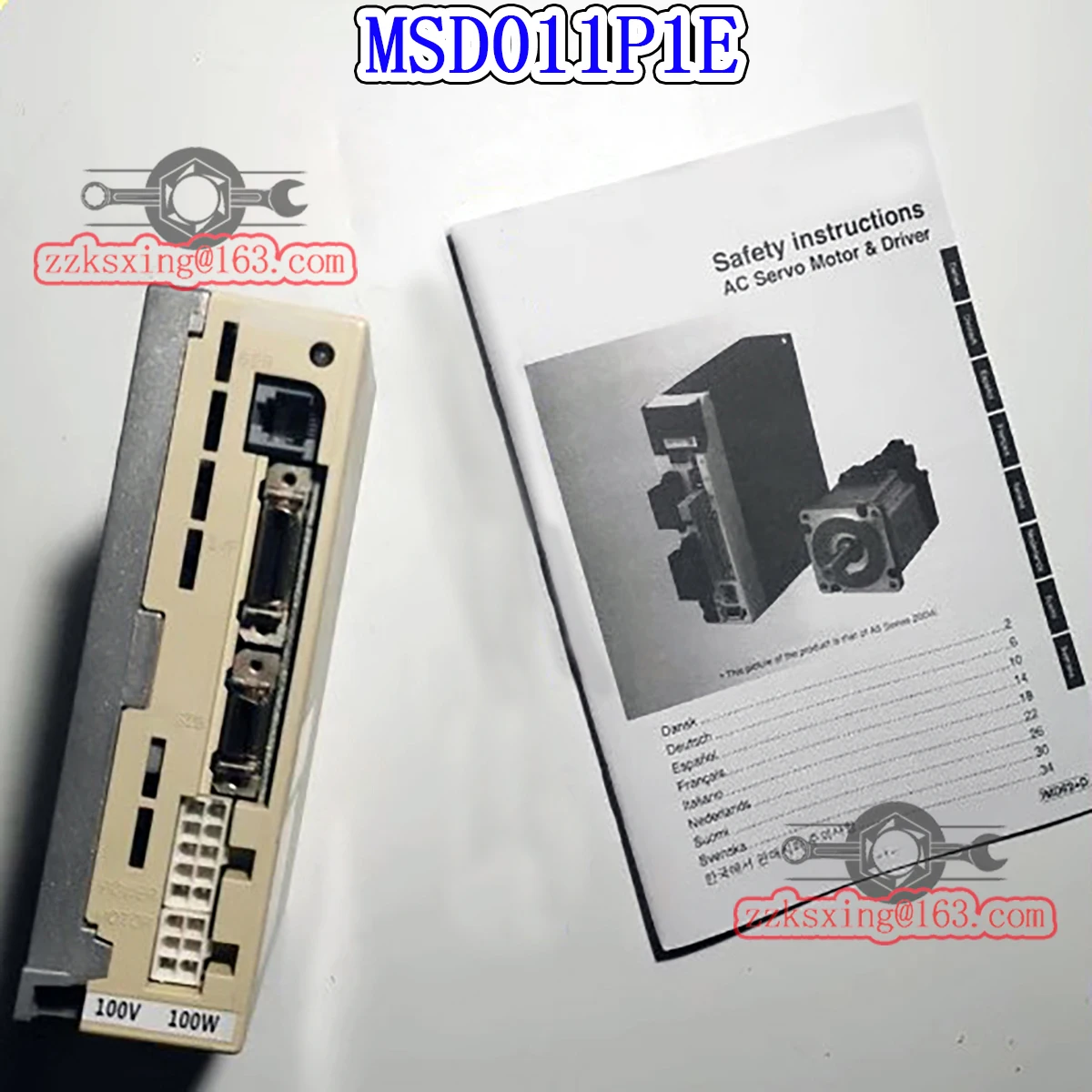 100% Bran-new MSD011P1E Original In Box AC Servo Driver Fast Delivery