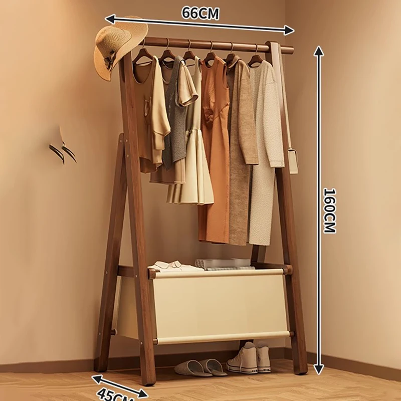 

Chic Elegant Hanger Pole Standing Coat Rack Multi Purpose Clothes Hanging Rack Design Perchero Ropa De Pie Luxury Furniture