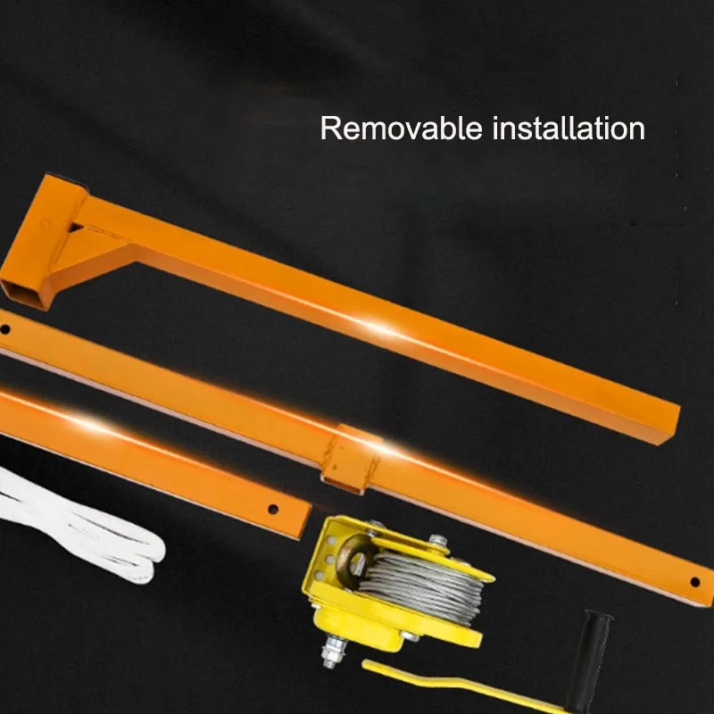 3p maintenance and disassembly tool external unit bracket hand cranked winch air conditioning installation crane