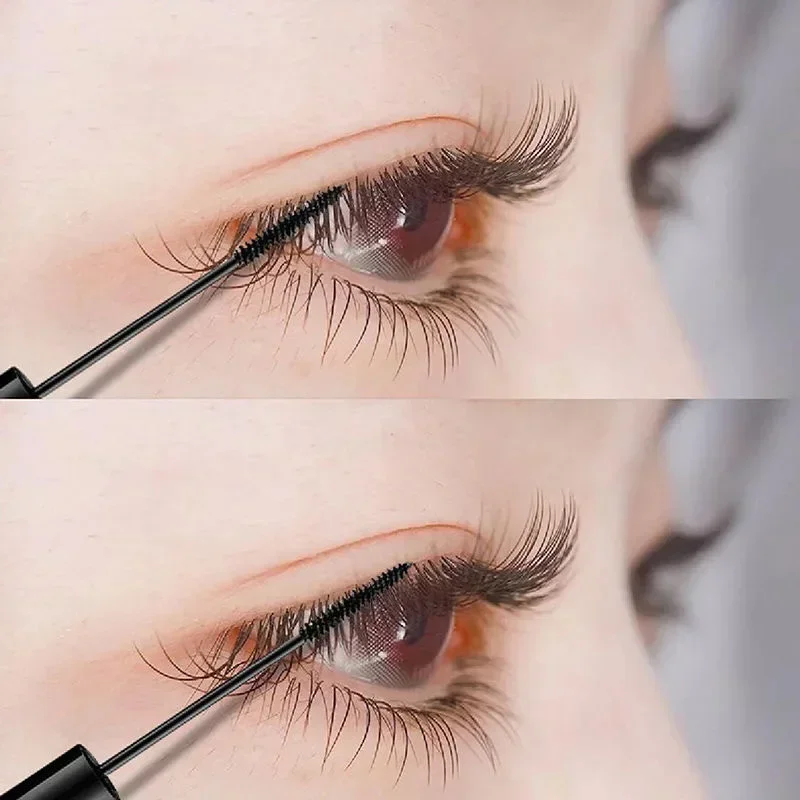 Feine Kopf Mascara schlanke lange dicke Form kräuseln sich nicht fliegen Beine nicht leicht zu schwach Make-up verlängern Mascara