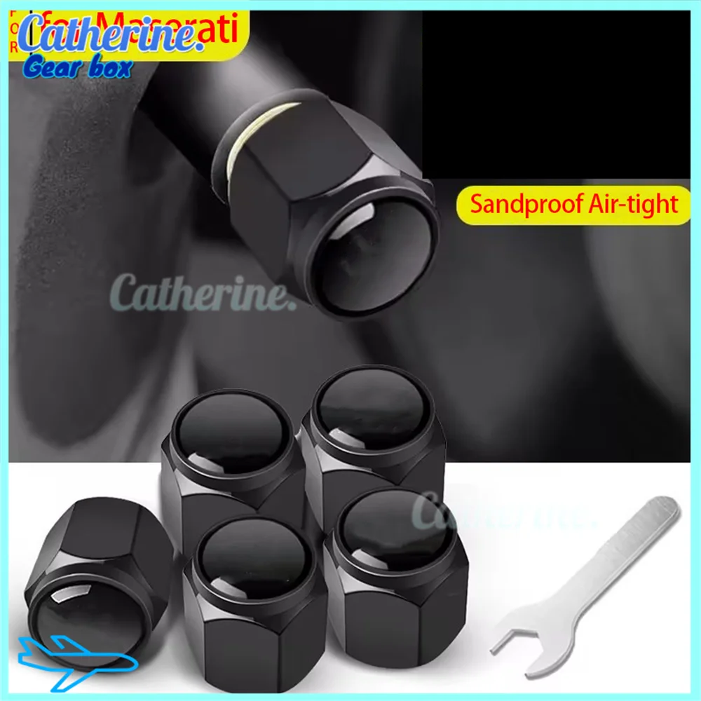 High-Quality Anti-Theft Tire Valve Stem Caps for Audi, BMW, Mercedes-Benz, Volkswagen Aluminum Alloy Aftermarket Accessories