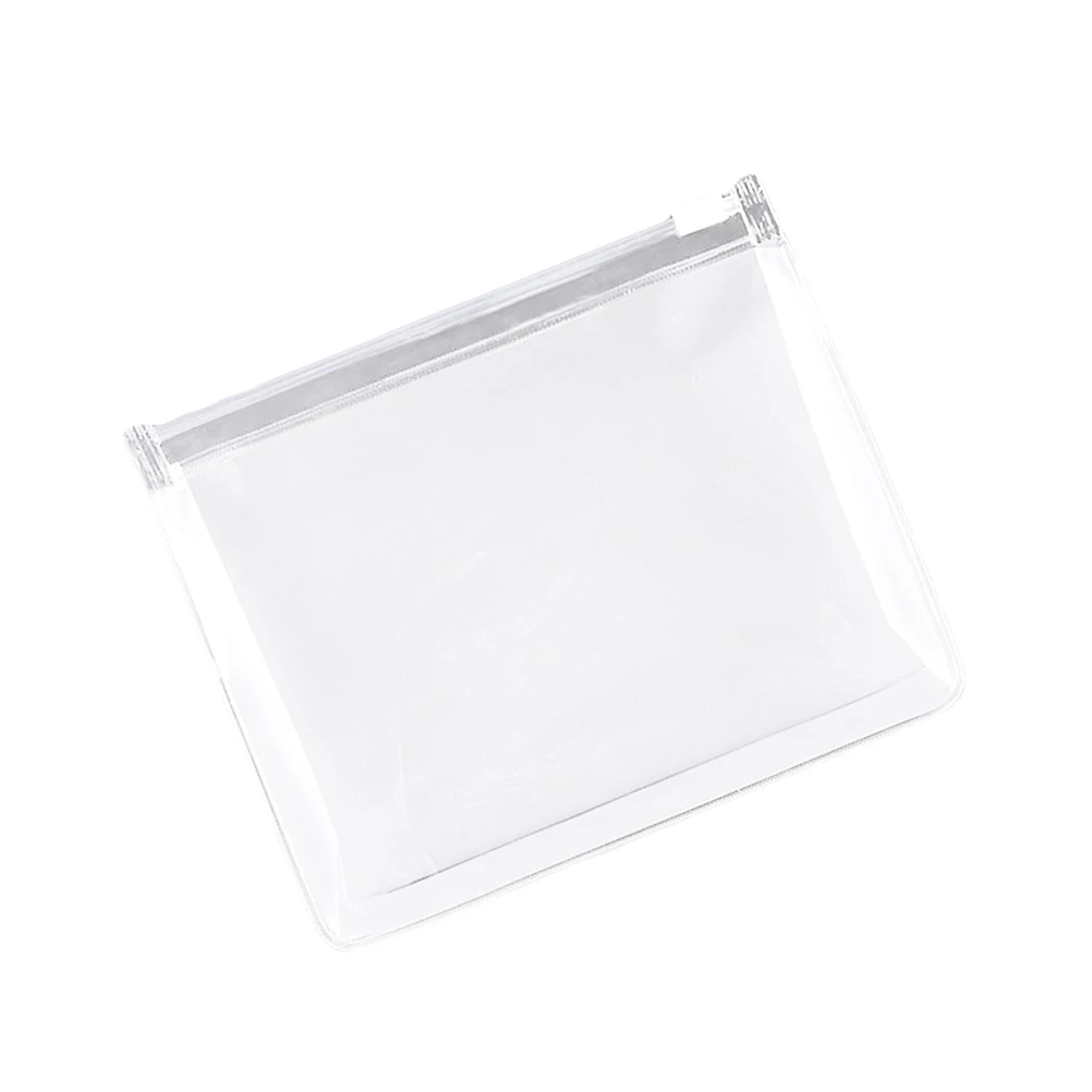 

10pcs Pouch Bag Large Capacity Waterproof Portable Storage Transparent Pouch Storage Bag Travel Camping