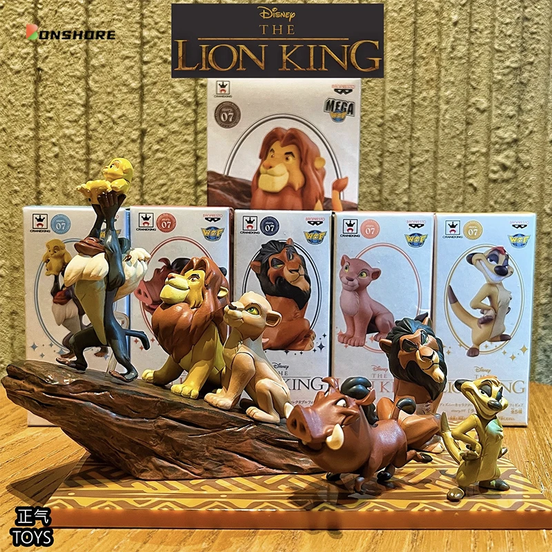 

Симпатичная Фигурка короля льва, кавайная аниме, Simba, Tiomon Pumbaa, модель детской модели, коллекционные украшения, куклы, игрушки, подарки