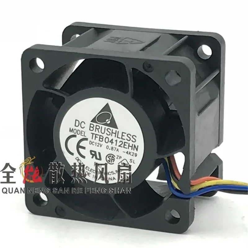 for TFB0412EHN 12V 0.87A Power Cooling Fan for Ant s17pro Miner 4028 4cm Double Ball Bearing High Speed Replacement Part