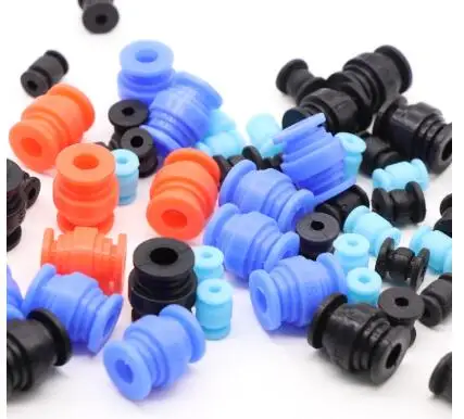 Bola de amortiguación de cardán de alta calidad, bola de amortiguación de goma de silicona antivibración para controlador de vuelo de cardán sin escobillas de Dron, 8 Uds.