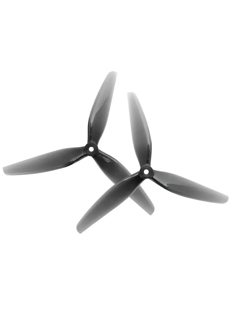 2 paires 2CW 2CCW HQ Prop 7X4X3 hélice 7040 POPO Prop 7 pouces accessoires à 3 pales incassable de haute qualité pour Drone de course RC bricolage FPV