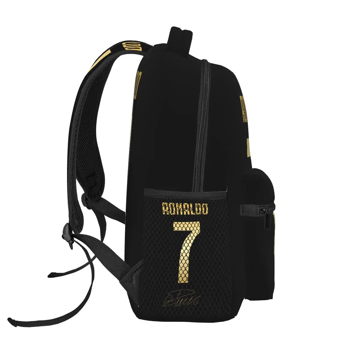 Mochilas CR7 Cristiano Ronaldo, mochila para niños y niñas, mochilas escolares para estudiantes, mochila para niños de dibujos animados, bolso de hombro de gran capacidad