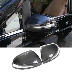Carbon fiber pattern rear mirror cover car rearview side mirror caps For Mercedes Benz W447 V Class V250d V260 V220 2014-2023