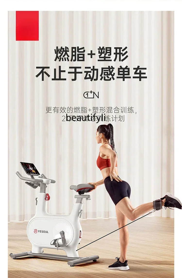

lt Body spinning bicycle Home indoor fitness Sports Weight loss Leg equipment Mute
