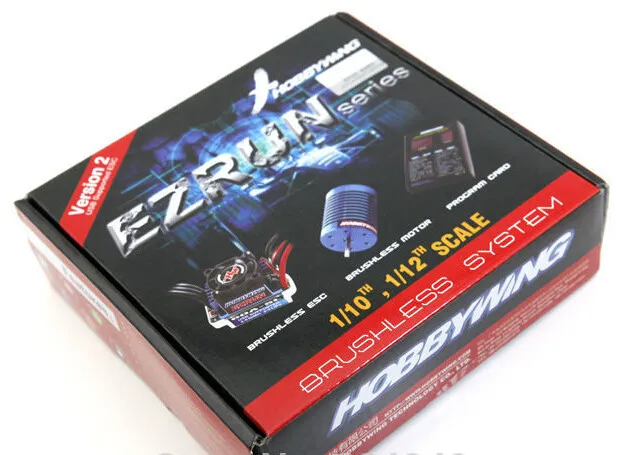 

Hobbywing eZrun 18A ESC 18T 5200KV Brushless Motor EZRUN Combo for 1/18 Car