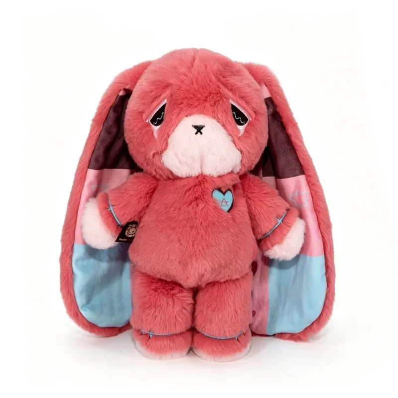 Plushie Dreadfuls Rabbit Stuffed Plush Toy With Scarf Face Cover Soft Fluffy Plush Doll Home Decoration Holiday Gift For Adults