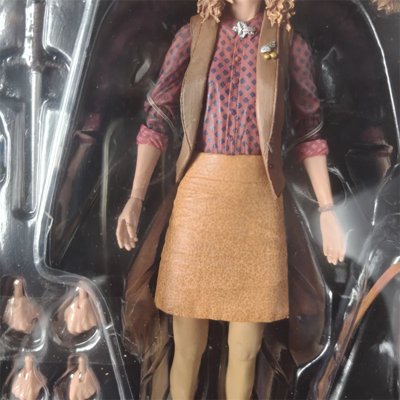 NECA Turtles Reporter April O'Neil Turtle Actionfigur Klassischer Film 1990er Jahre Leonardo Michelangelo Donatello Figuren Spielzeug – Detail 3