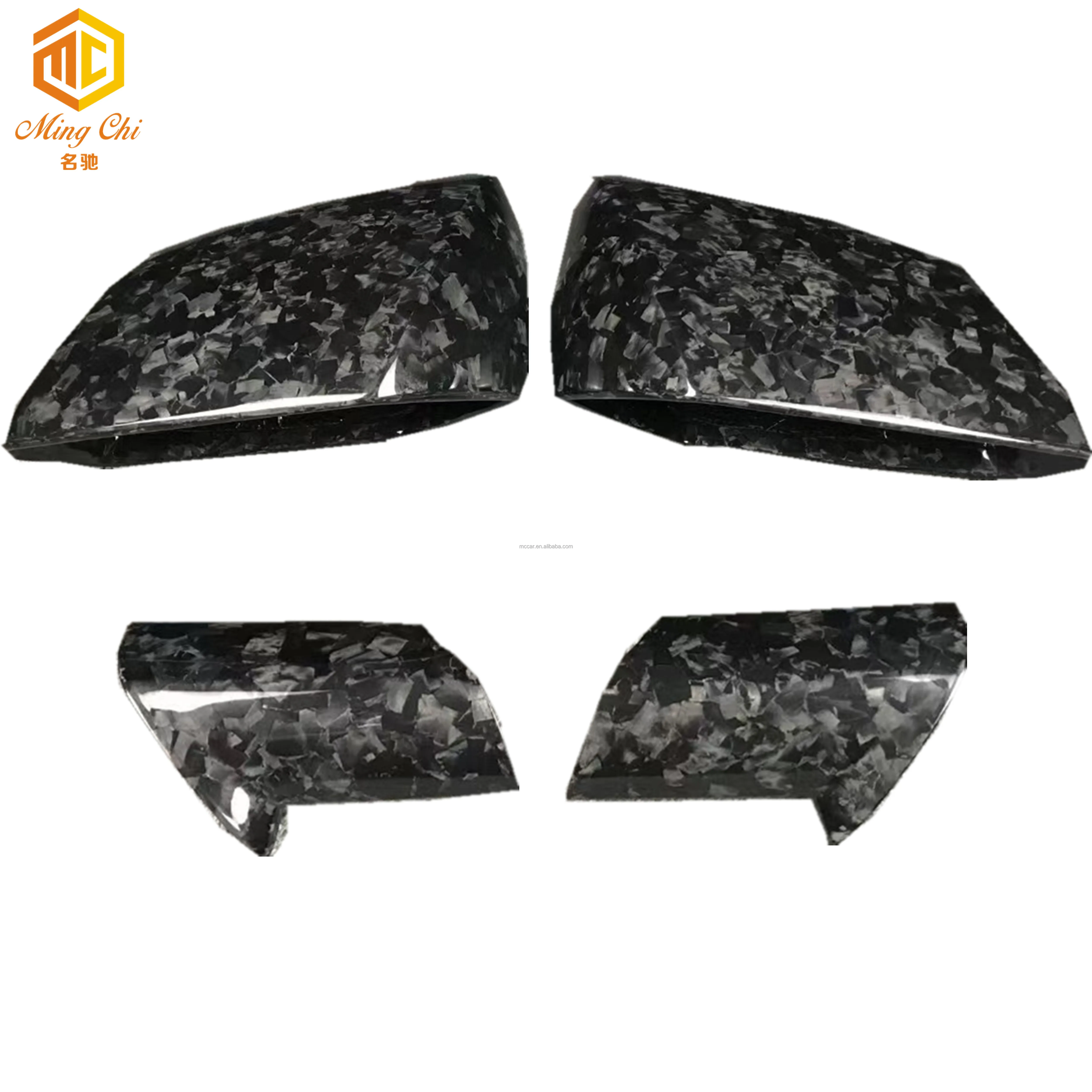 High quality carbon fiber mirror cover for Lamborghini LP700 LP720 LP750 forged dry carbon mirror cover