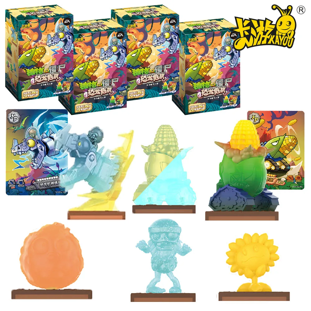 

KAYOU Plants Vs. Zombies Dinosaur Crisis Series слепая коробка ластик фигурка креативный дизайн школьный рюкзак подвески прекрасные праздничные подарки