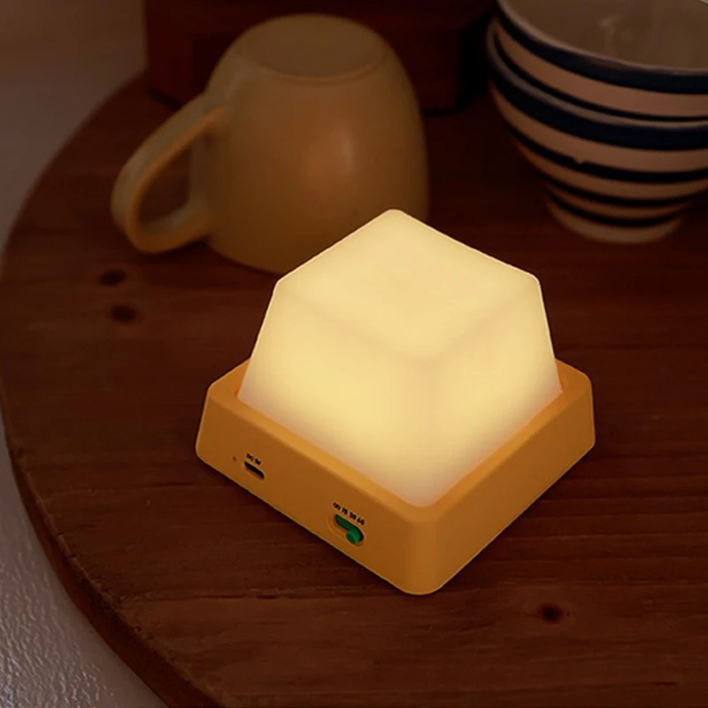 LED Night Lights Bedside Table Lamp Room Decoration USB Rechargeable Led Lamp Decor Holiday Baby Bedroom For Birthday Gift