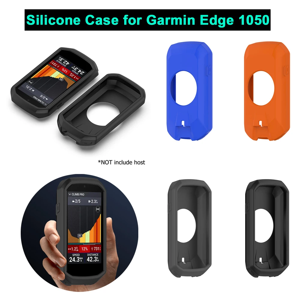 Silicone Protective Case for Garmin Edge 1050 Soft Cover Anti-fall Anti-Scratch Bike GPS Shell for Garmin 1050 Accessories