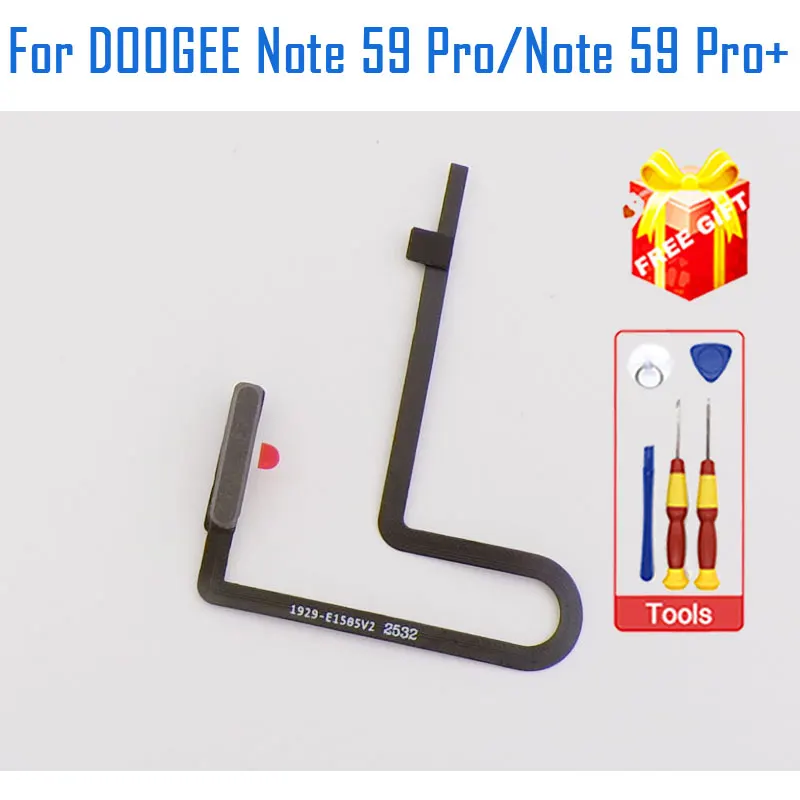 New Original DOOGEE Note 59 Pro Note 59 Pro+ Fingerprint Button Sensor Cable flex FPC For DOOGEE Note59 Pro+ Smart Phone