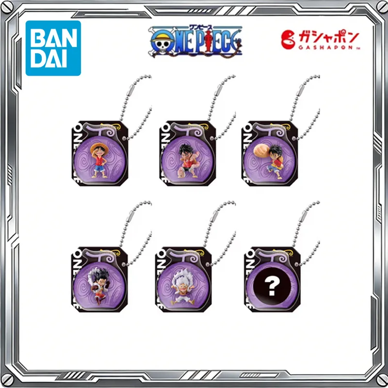 

Bandai Original Gashapon One Piece Devil Fruit Anime Monkey D Luffy Gear 2 3 4 5 Action Figure Toys Collectible Model Gift