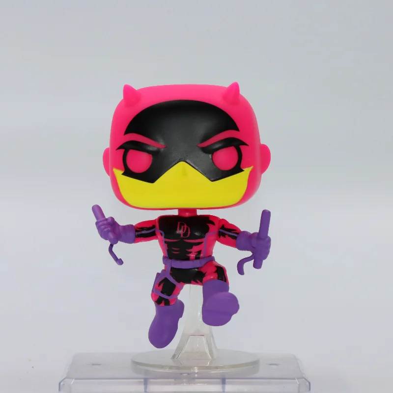 Original Funko POP Marvel Movies & TV Daredevil Bobblehead #1360 Action Figure Figurine Model Gift for Kids Collect Desk Decor view 3
