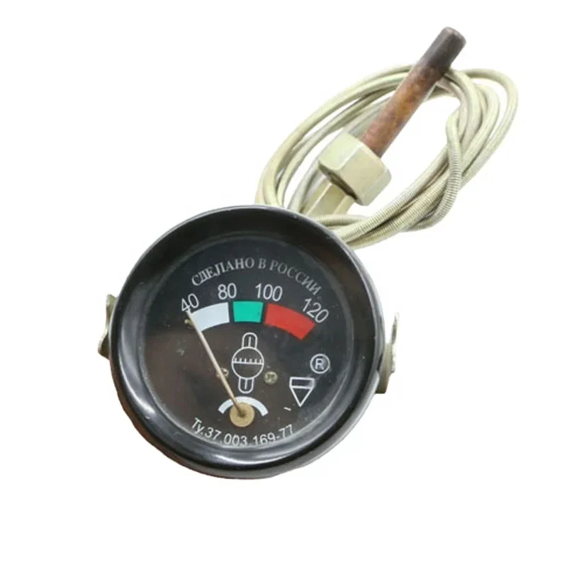 General Direct Sensing Mechanical Water Temperature Gauge for Trucks and Agricultural Vehicles Engine Water Temperature Gauge