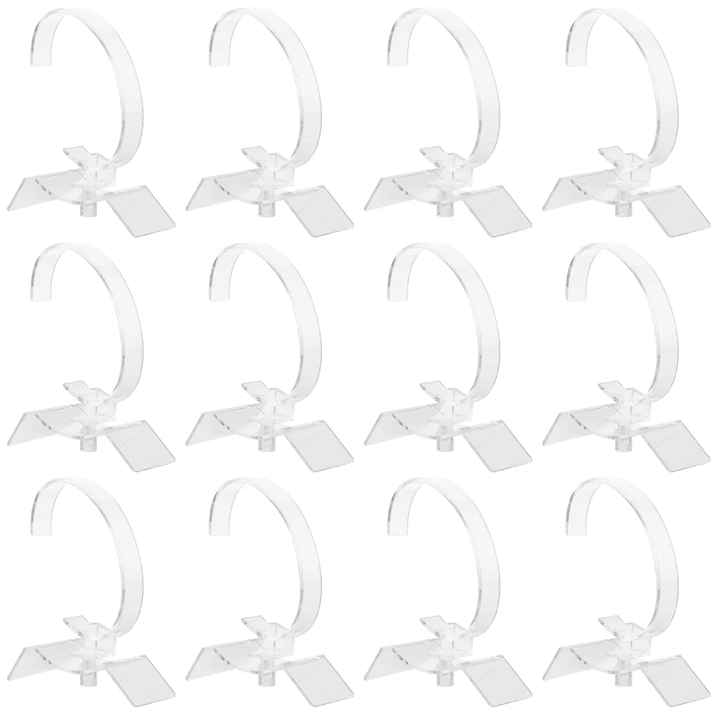 

20 Pcs Rack Bracelet Rack for Jewelry Display Home Office Clear Holder Watch Bracelet Watch Holder Display