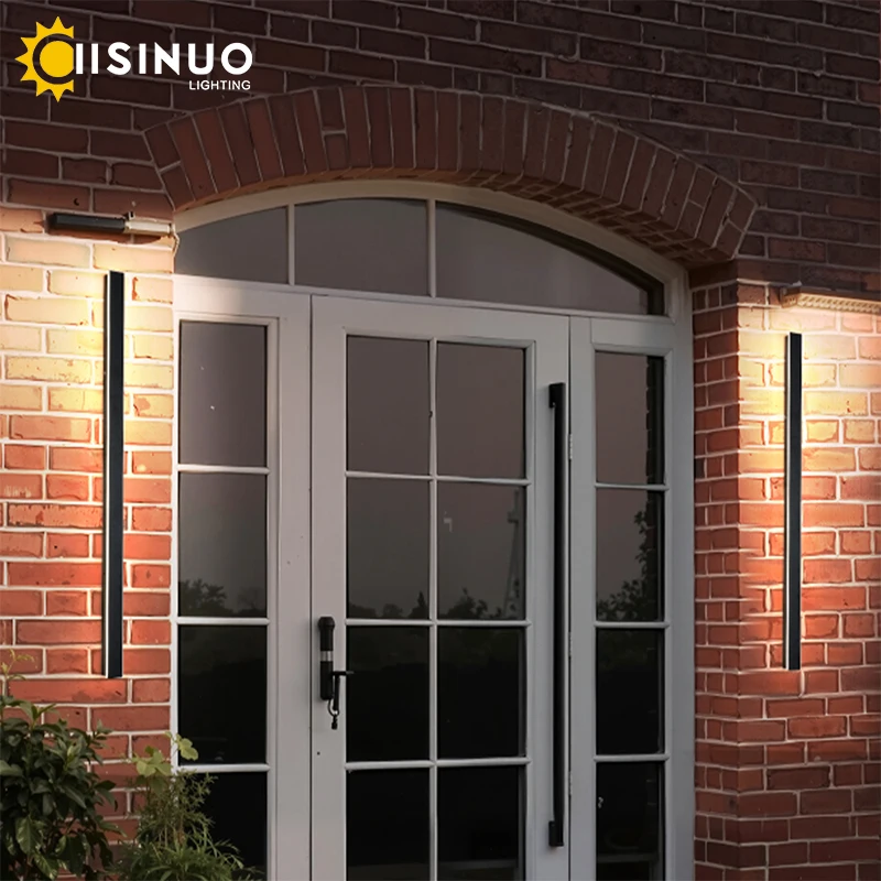 Outdoor Garden Porch Wall Light Smart Triac Dimming 10%-100% Corridor Lighting IP67 Waterproof Sconce Stainless Steel Rust-Proof