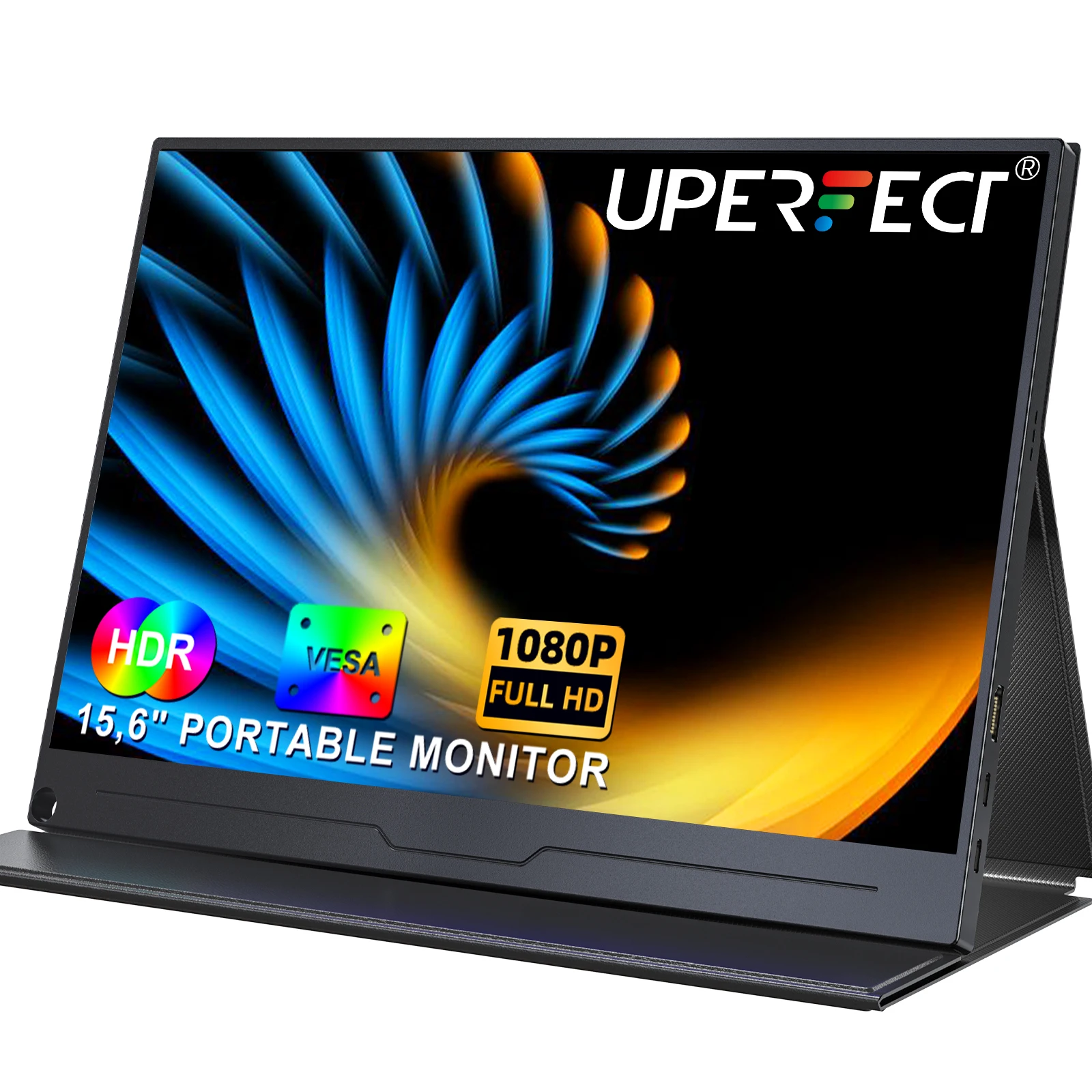 UPERFECT 15.6Inch Portable Monitor FHD HDMI-Compatible Laptop Second Screen Gaming Extend Display For Switch PS4 Xbox Cell Phone